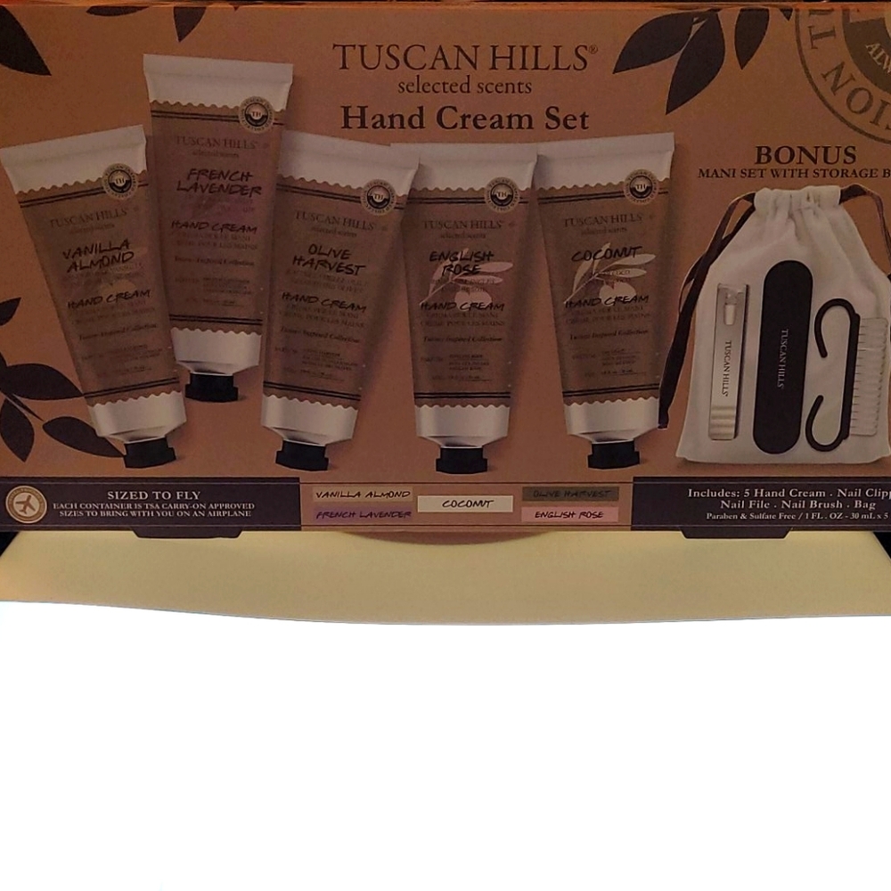 Tuscan Hills Hand Cream Set